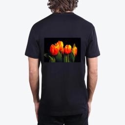 Orange Tulips Poster