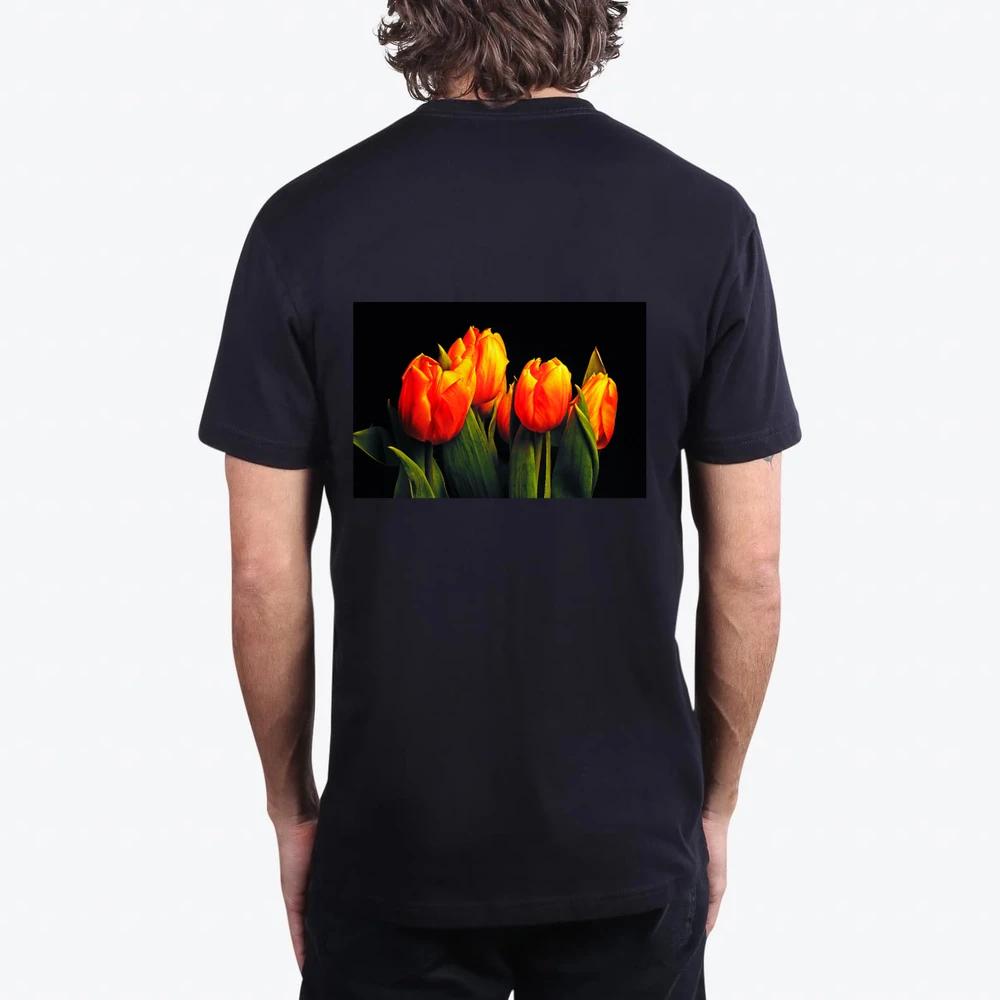 Orange Tulips Poster