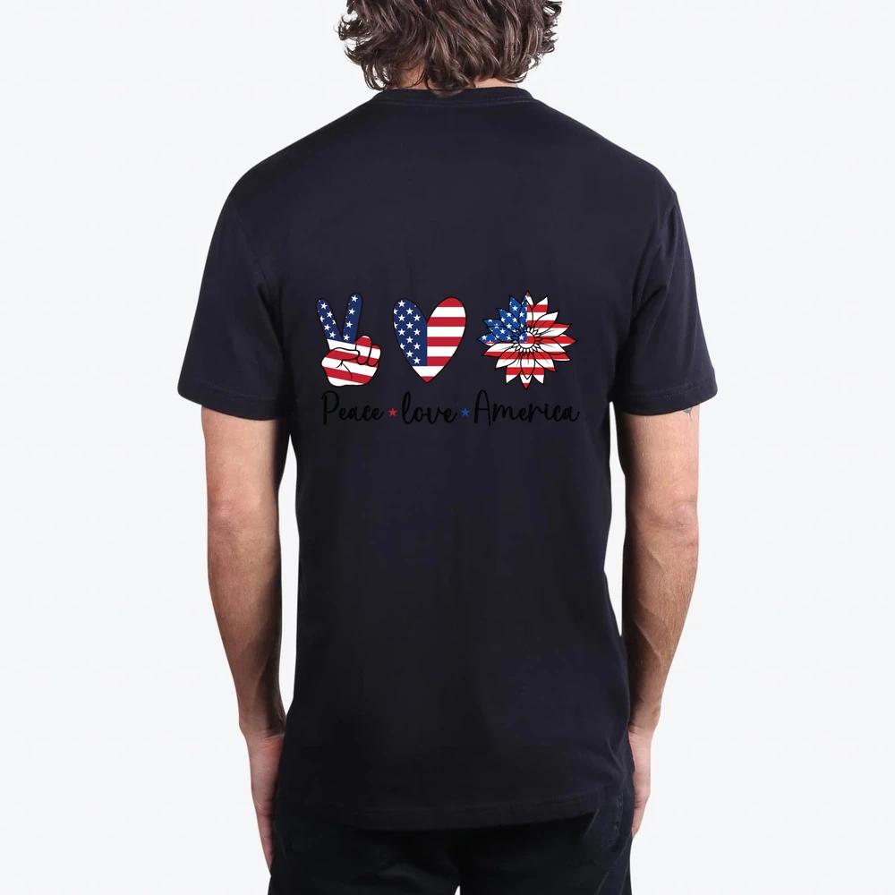 Peace Love America Design
