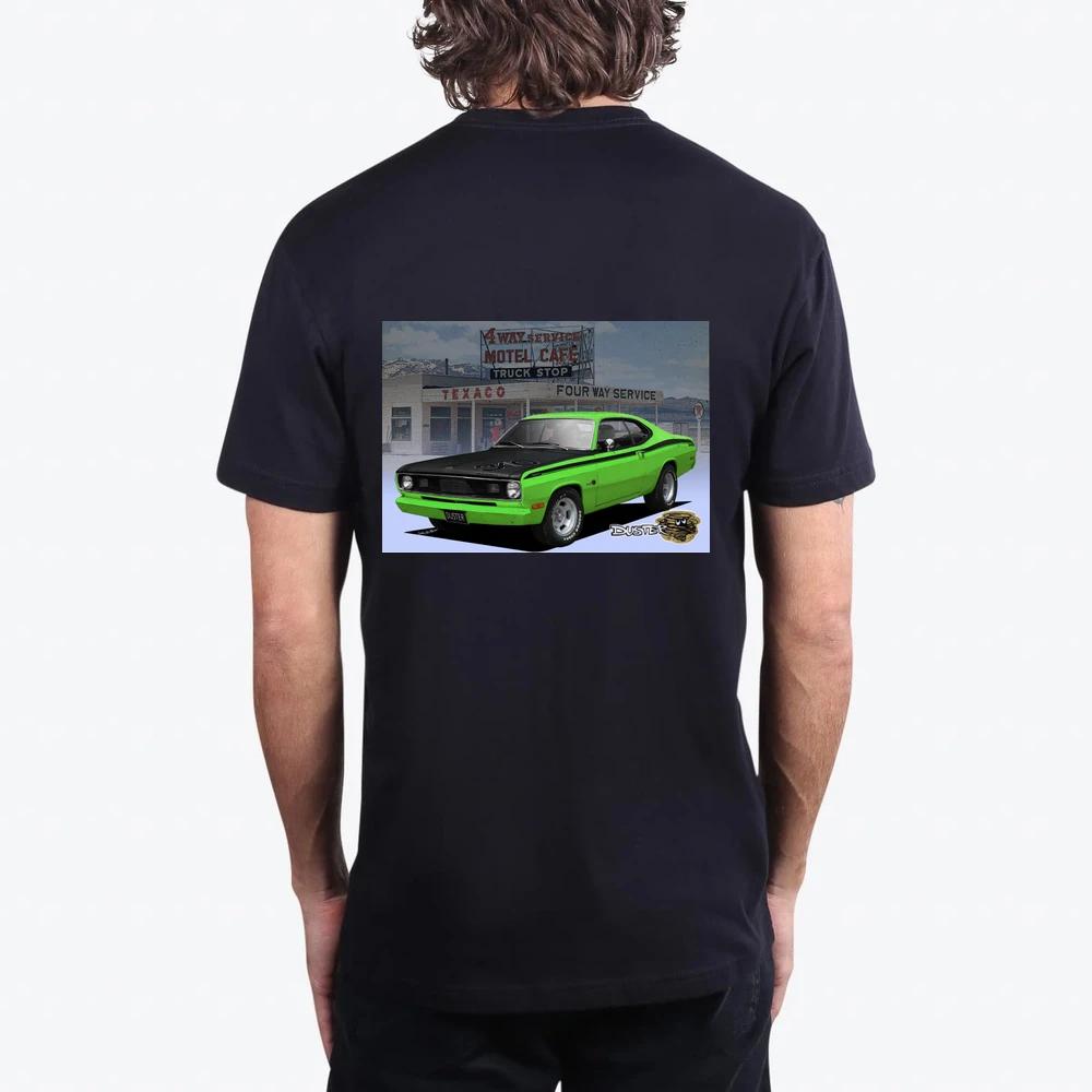 1970 74 Duster Poster Green