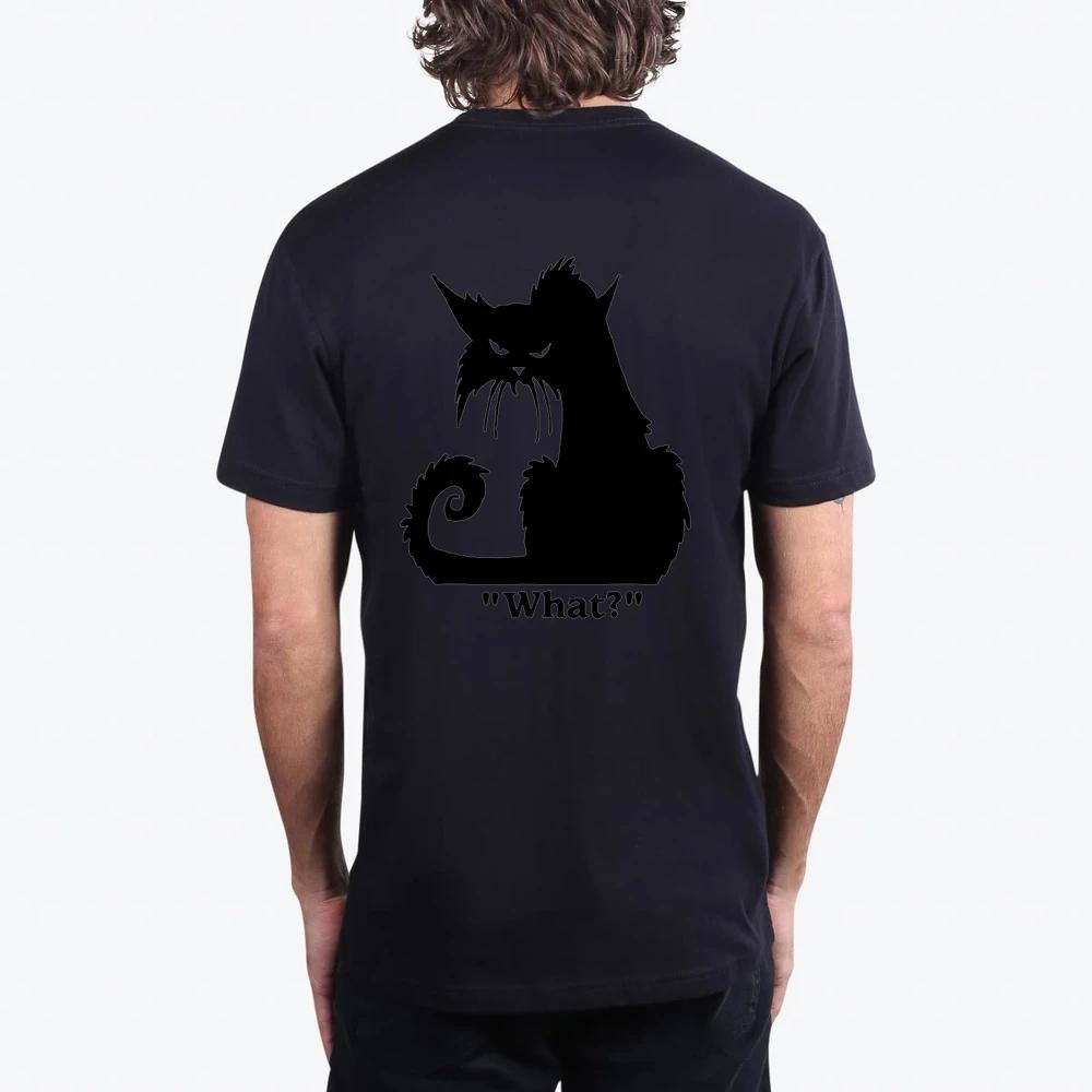 Angry Black Cat What