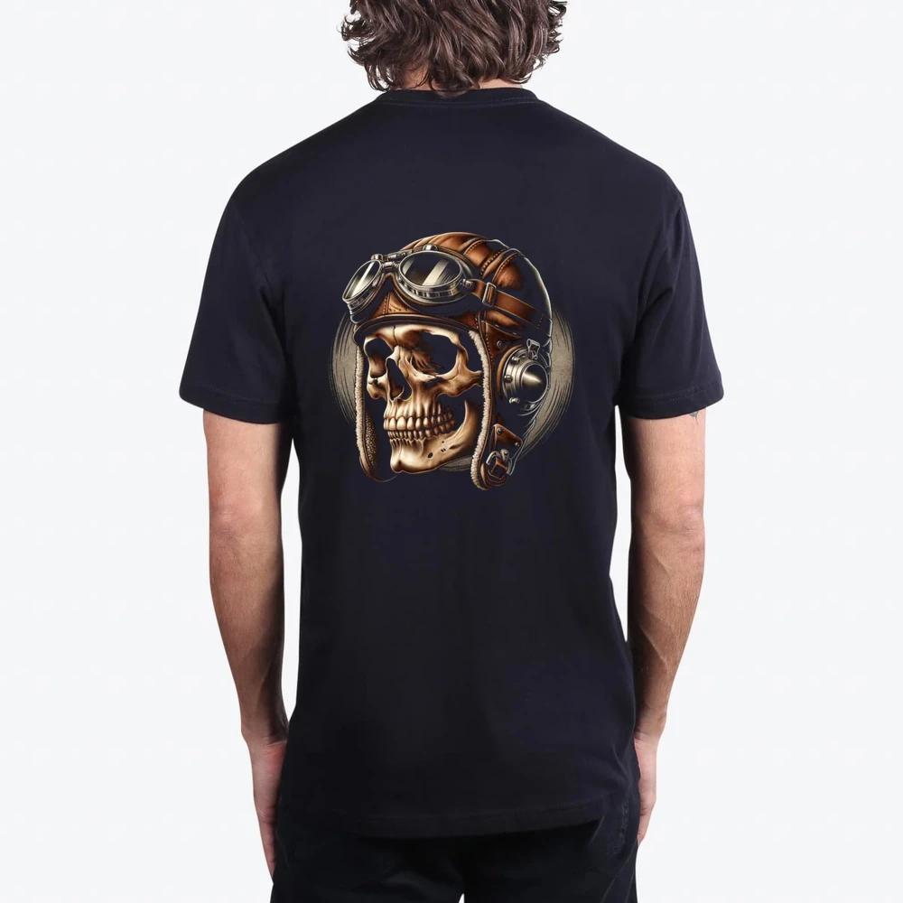 Retro Flight Skull