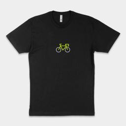 Creative Typography Bicycle Logo