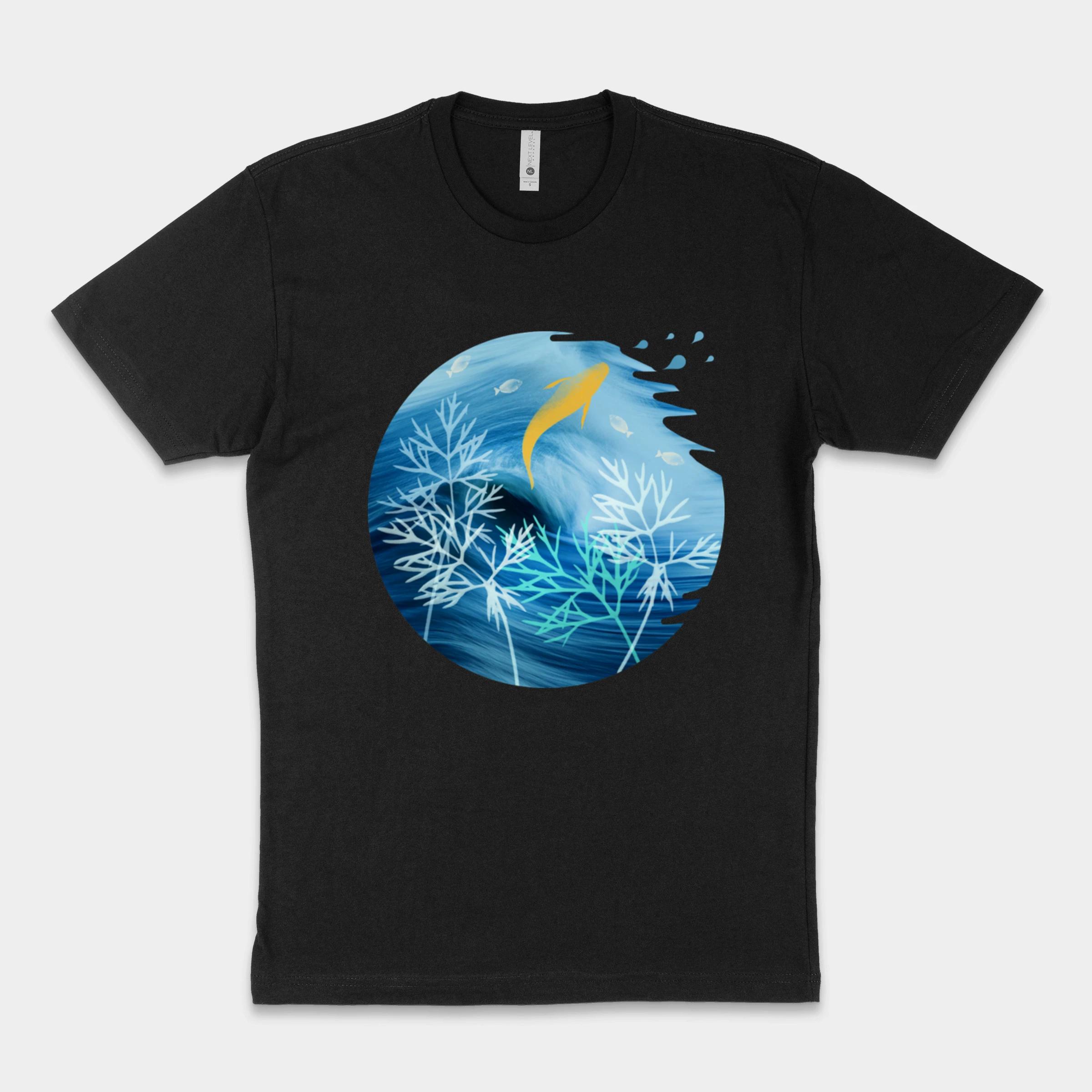 Sea Planet With Fish