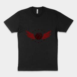Basketball Logo With Wings