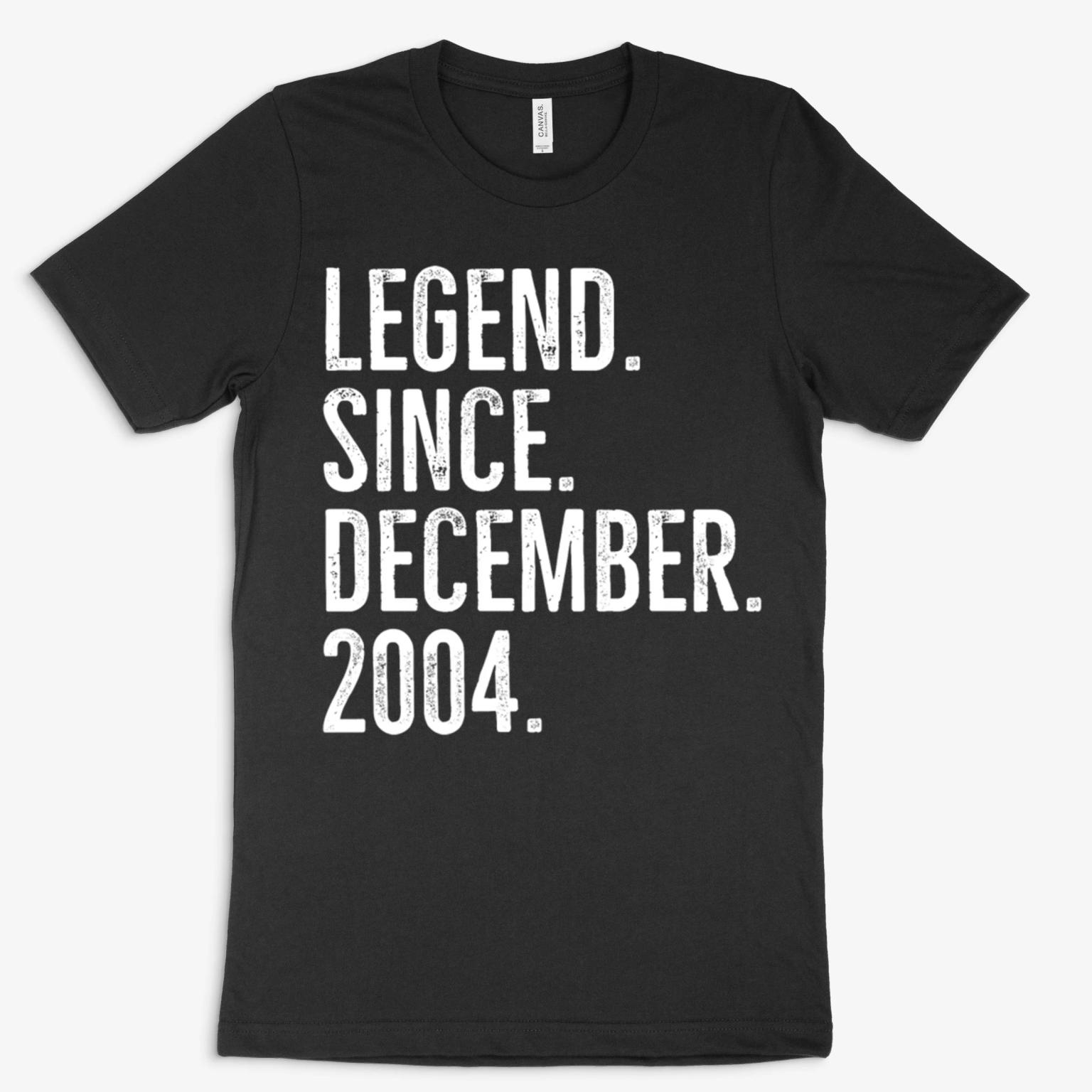 Legend Since December 2004