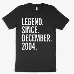 Legend Since December 2004