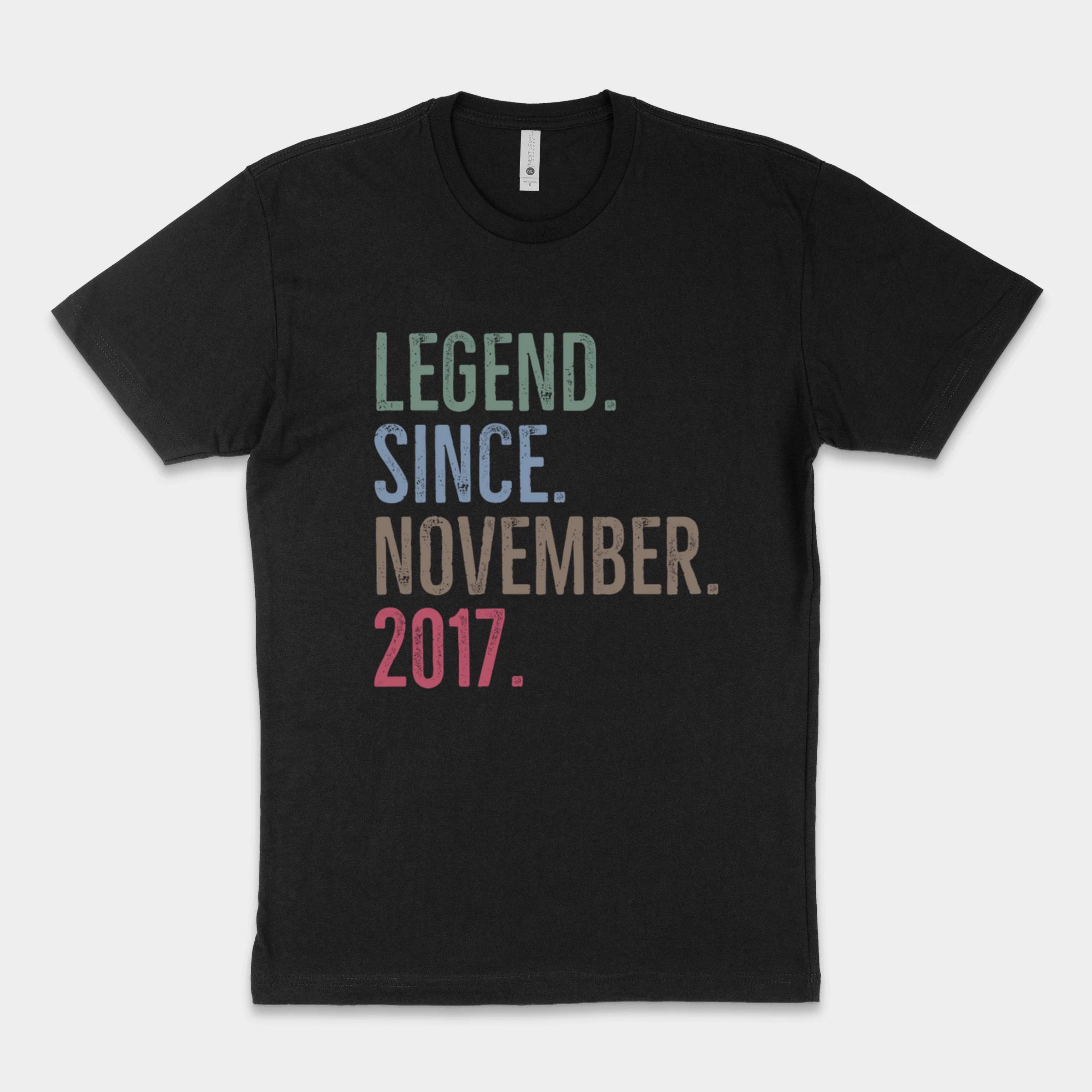 Legend Since November 2017
