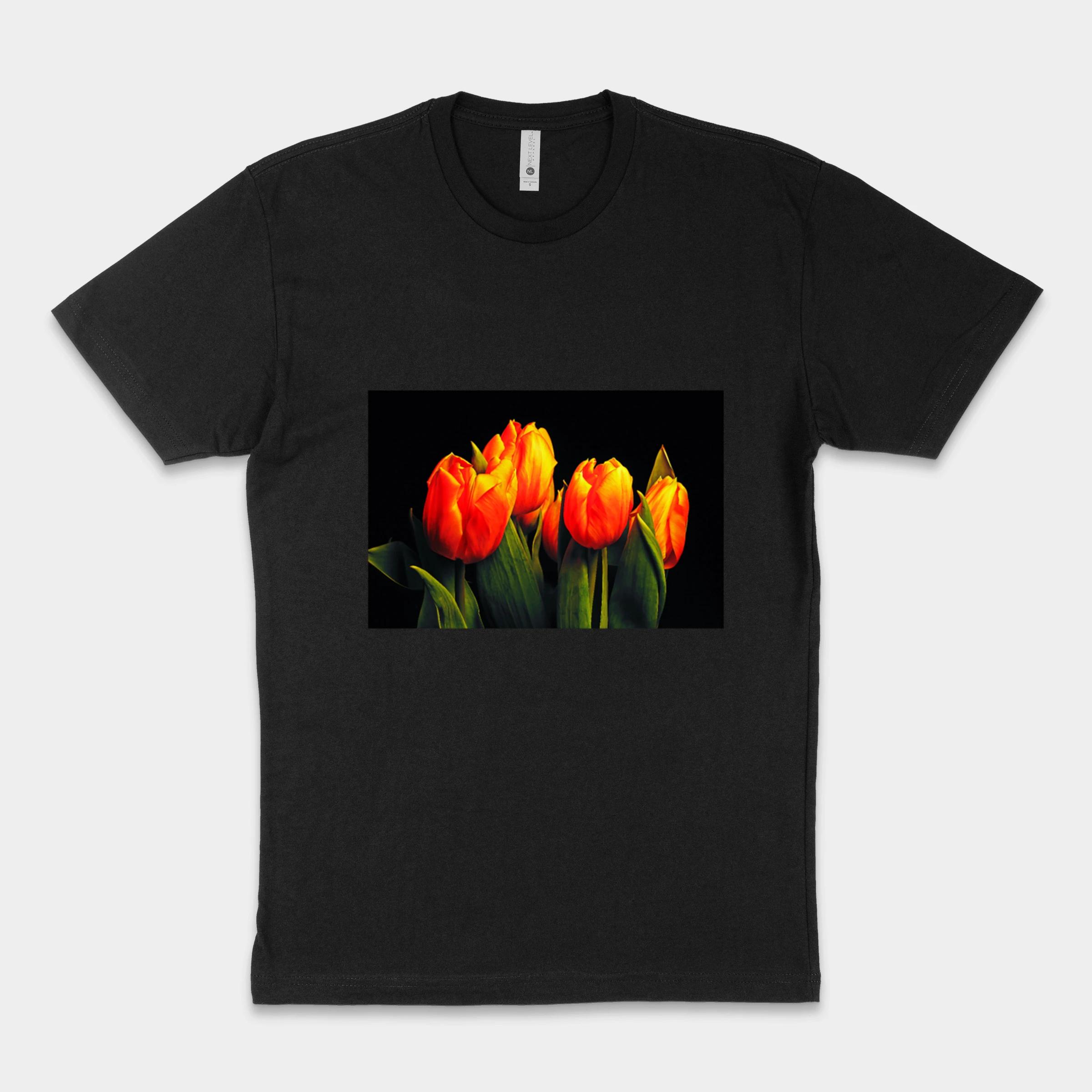 Orange Tulips Poster