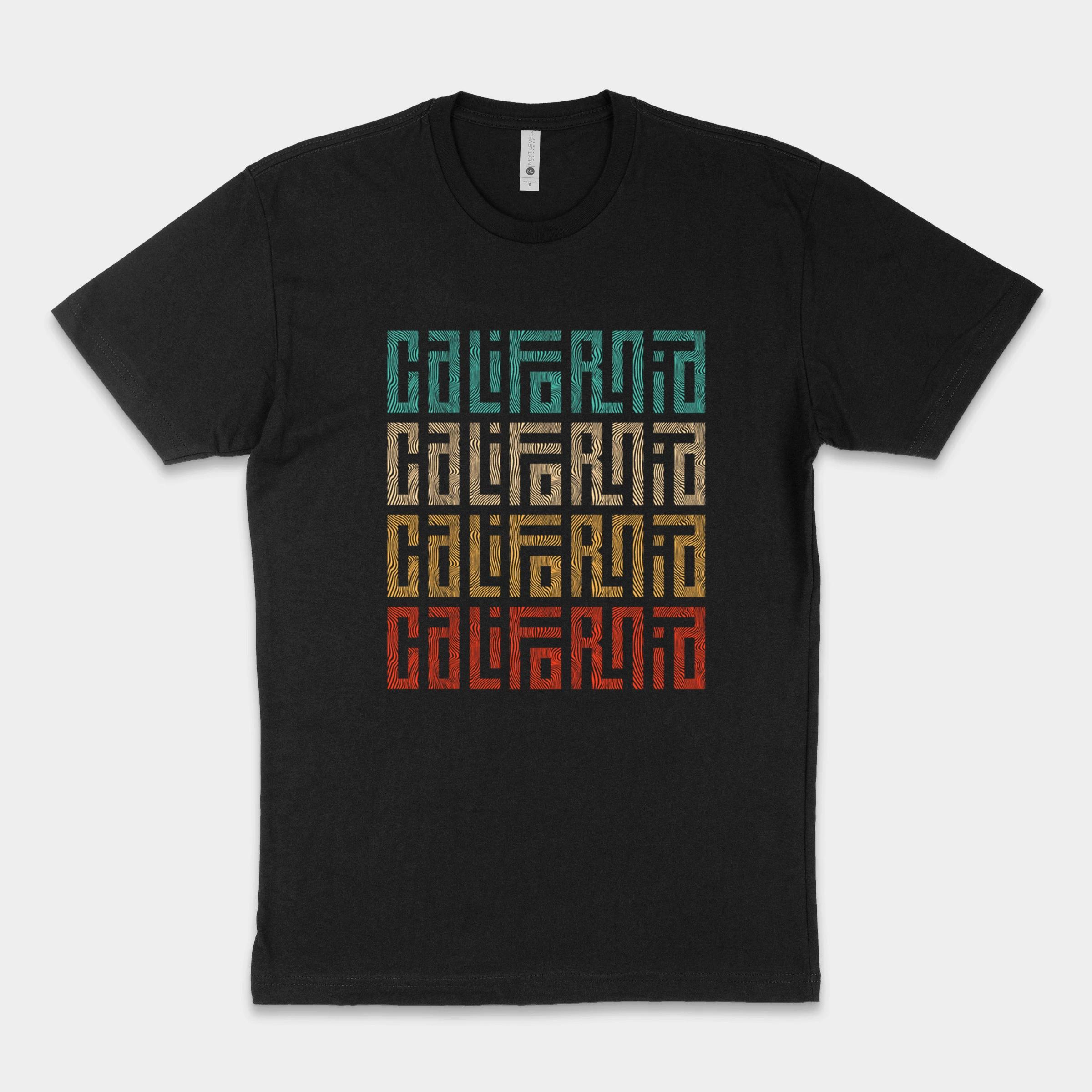 California Vibes Colorful Graphic
