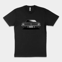1970 Plymouth Cuda Front Black