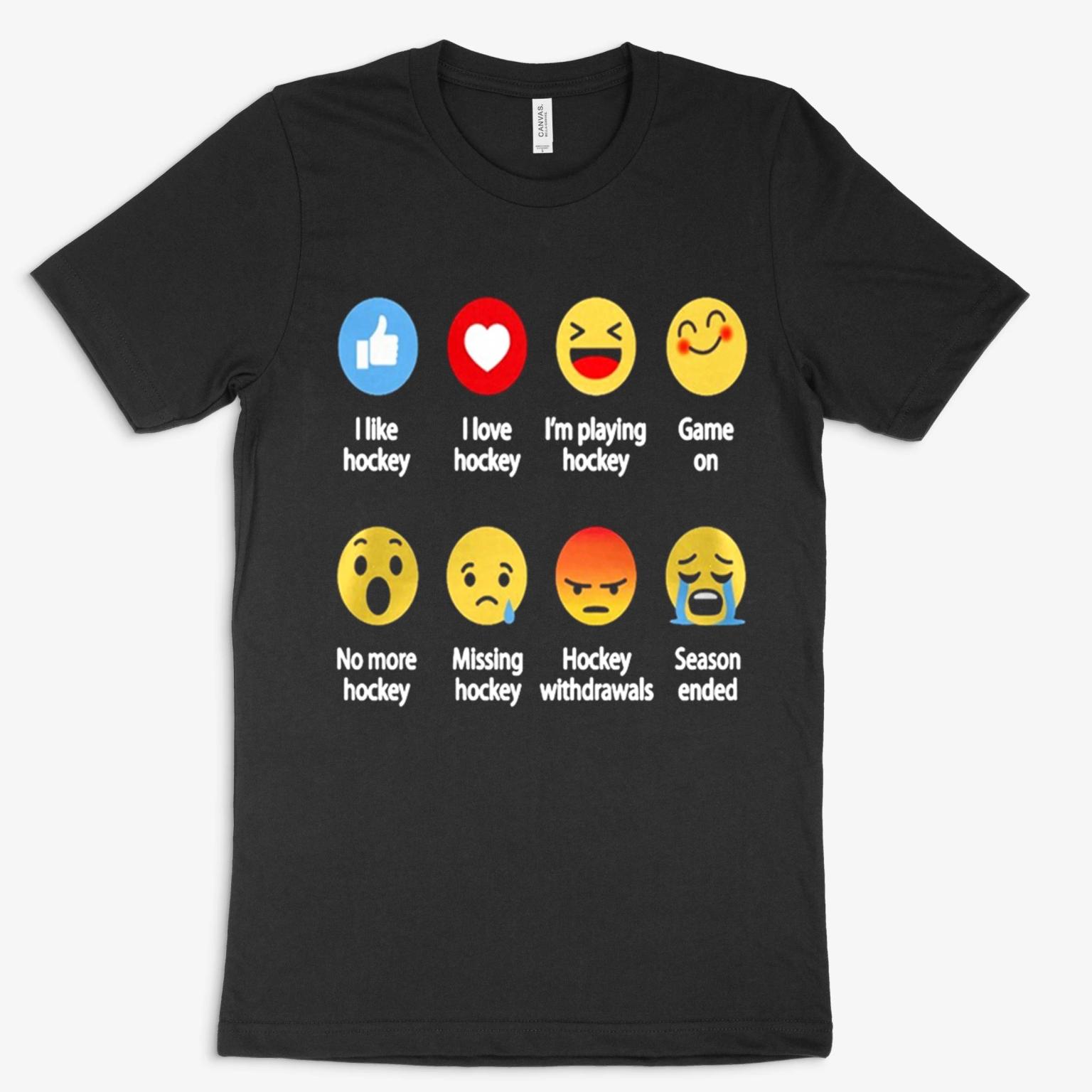 Hockey Emoji Funny