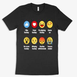 Hockey Emoji Funny