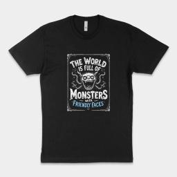 Monster With Friendly Faces