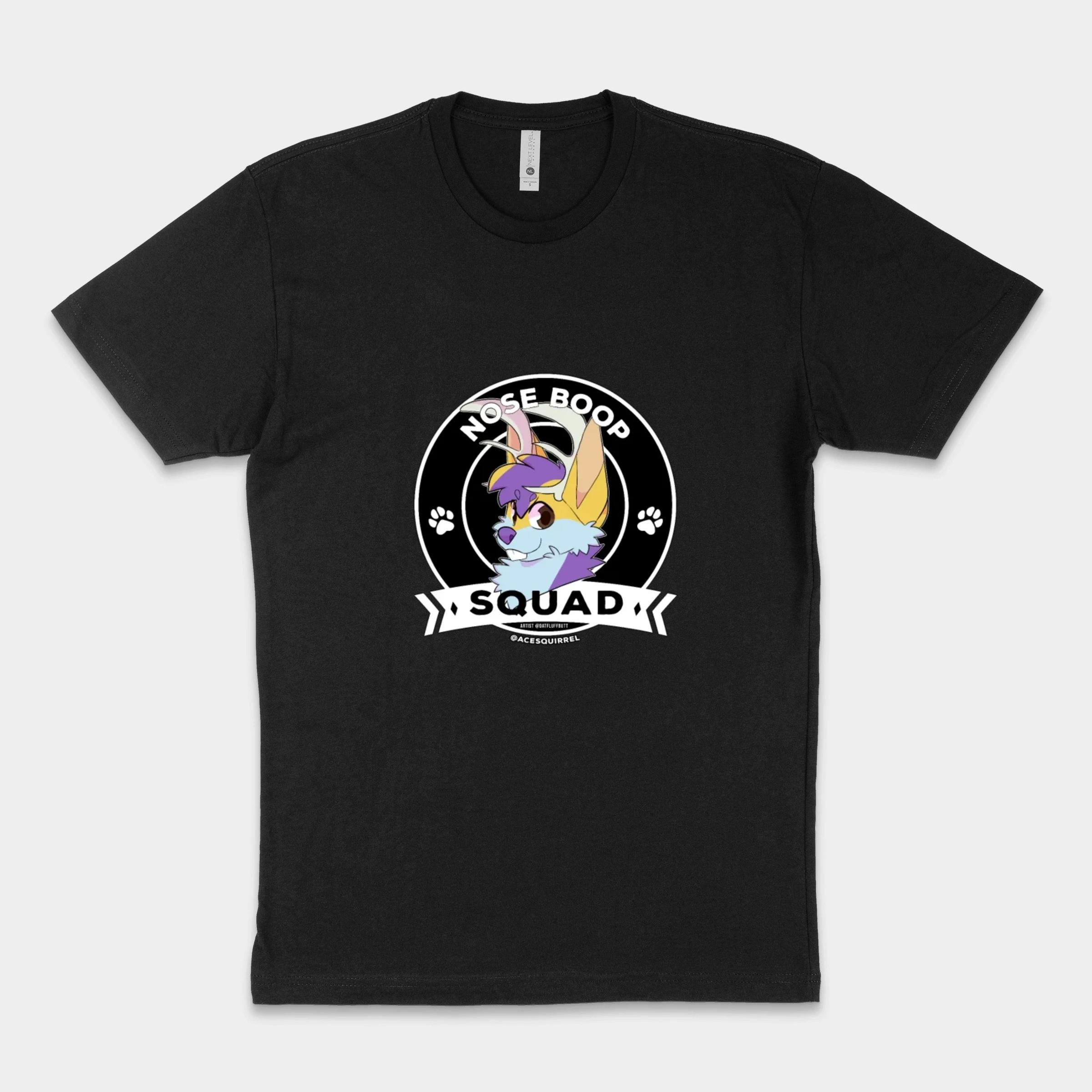 Nose Boop Squad Headshot Logo