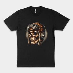 Retro Flight Skull