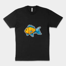 Cute Gold Fish Clipart