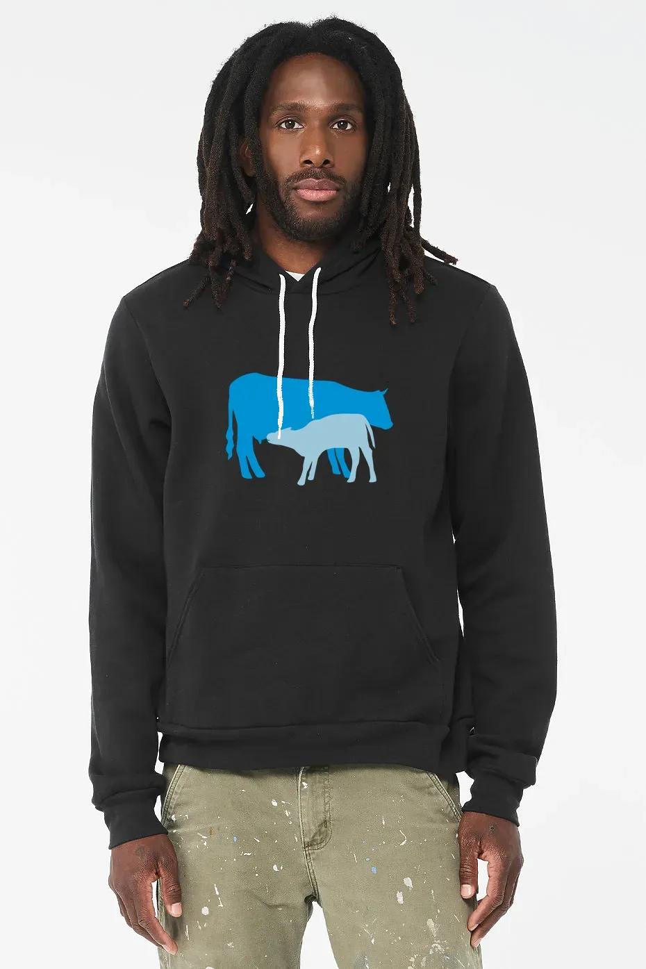 Cow And Calf Colored