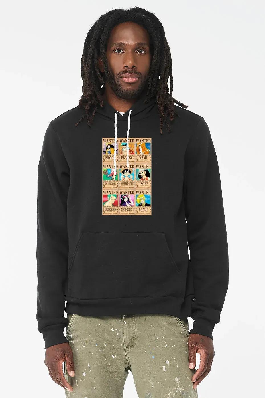 One Piece Wanted Posters White
