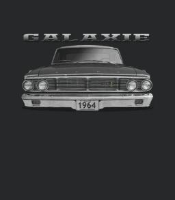 1964 Ford Galaxie Front Black