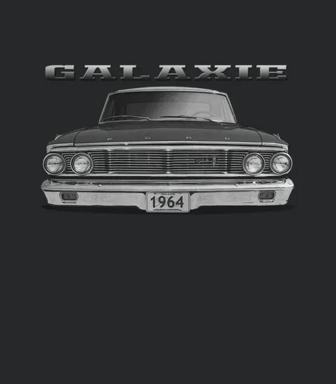 1964 Ford Galaxie Front Black