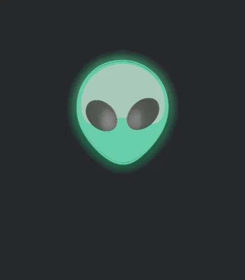 Glow Green Alien