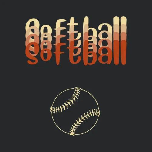 Softball Vintage
