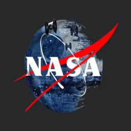 Nasa Star Wars Parody Star Logo Fan
