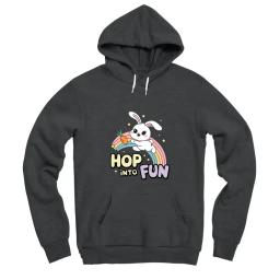 Bunny On Rainbow Or Easter Bunny