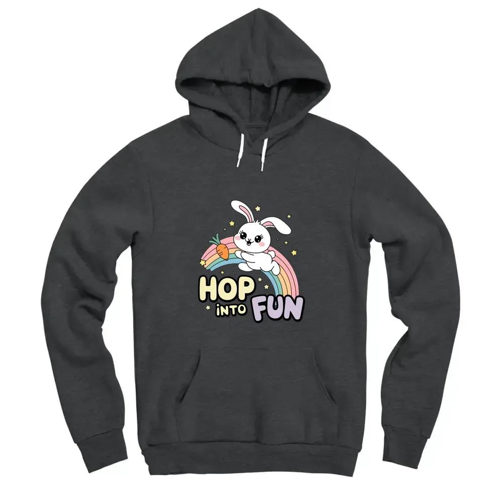 Bunny On Rainbow Or Easter Bunny