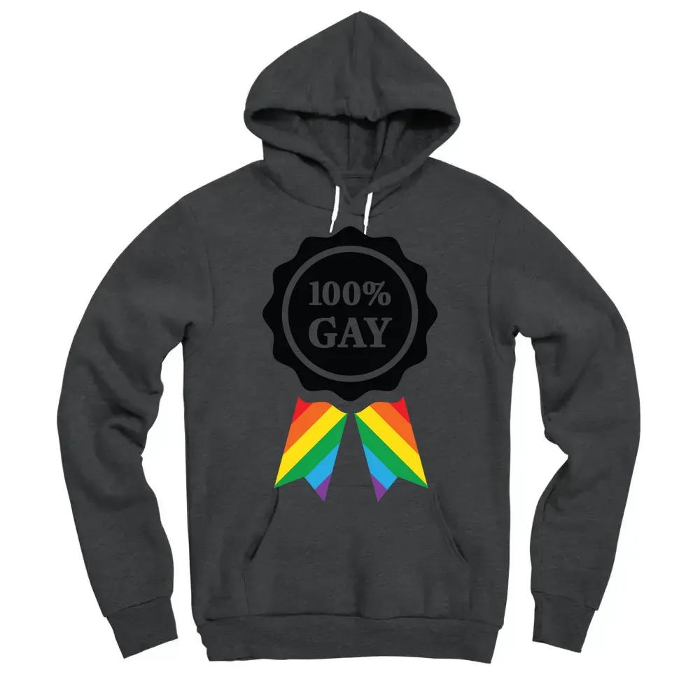 100percent Gay Badge