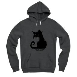 Angry Black Cat What