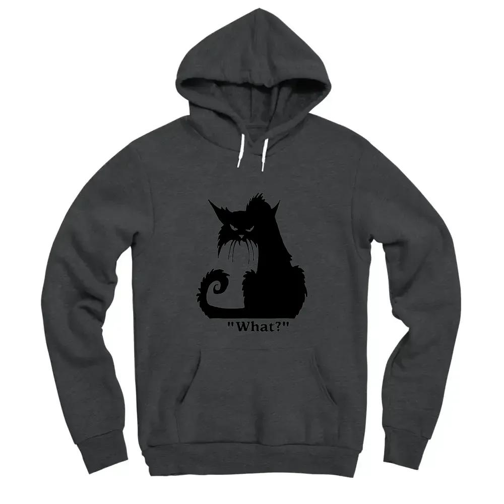 Angry Black Cat What