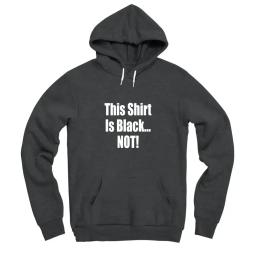 Borat This Shirt Is Black Not