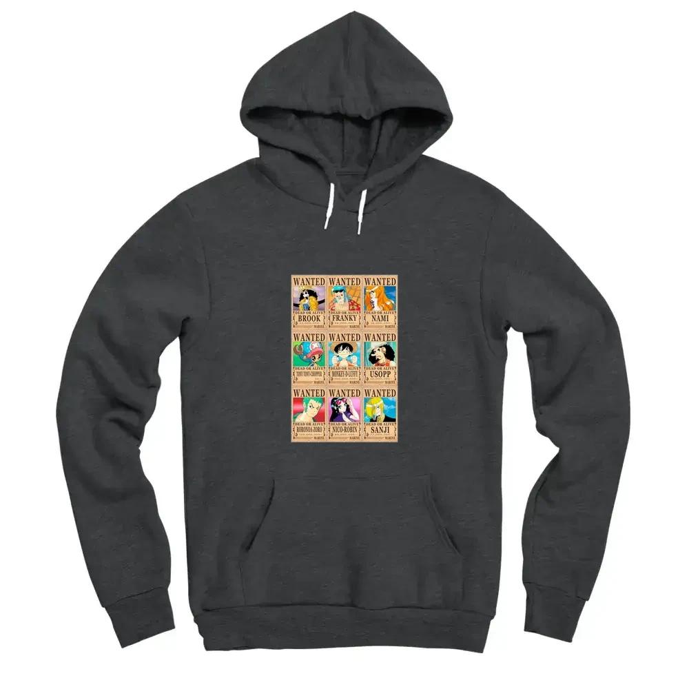 One Piece Wanted Posters White