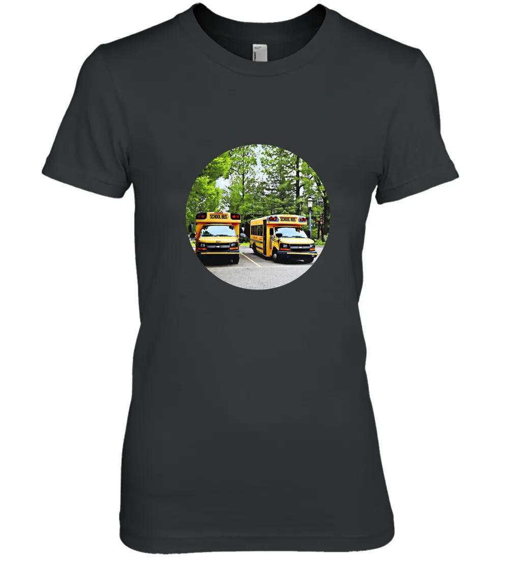 Two School Buses