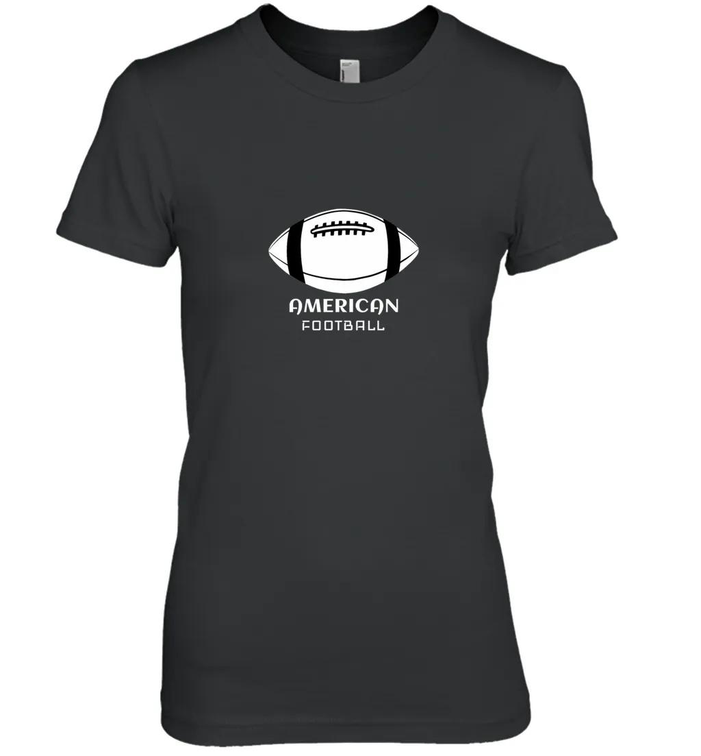 American Football Ball Black