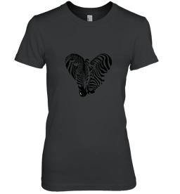 Expressive Zebra Head Design