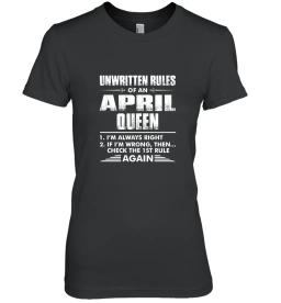 Unwritten Rules Of An April Queen