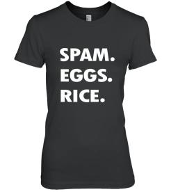 Hawaiian Breakfast Spam Eggs Rice