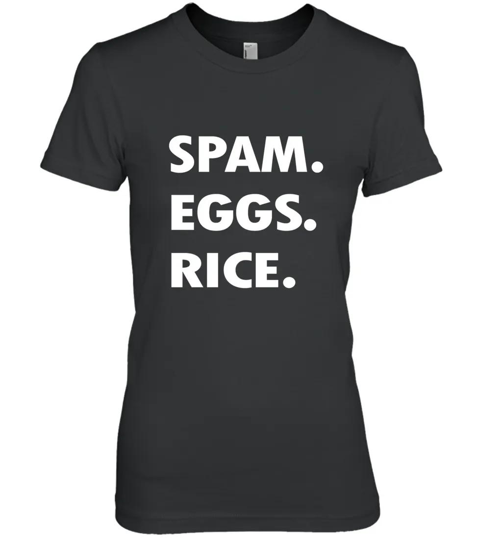 Hawaiian Breakfast Spam Eggs Rice