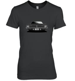 1970 Plymouth Cuda Front Black