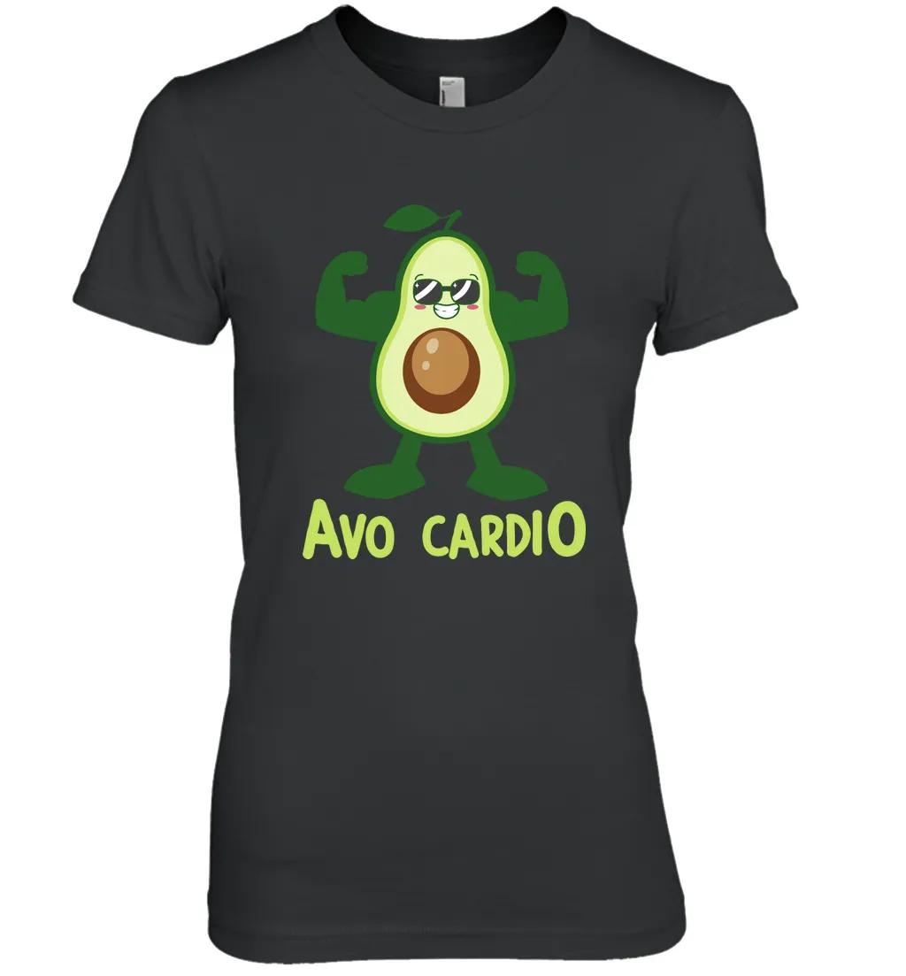 Avocado Gym Avocardio Funny Running