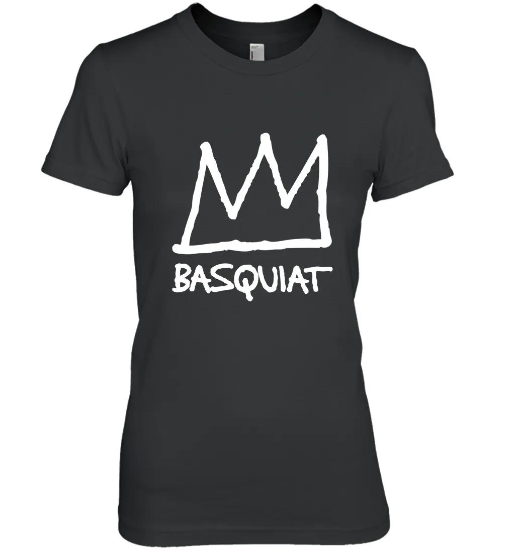 Classic Basquiat Crown Line Art