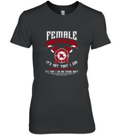 Female Firefighter Fire Fighter Tee