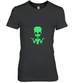 A Green Alien In Doubt