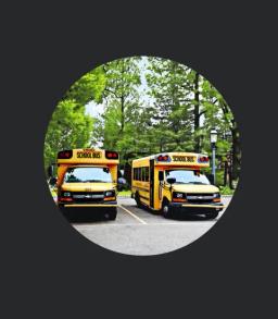 Two School Buses