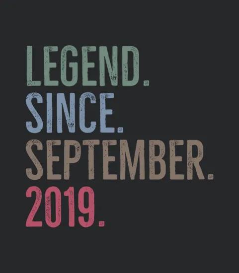 Legend Since September 2019