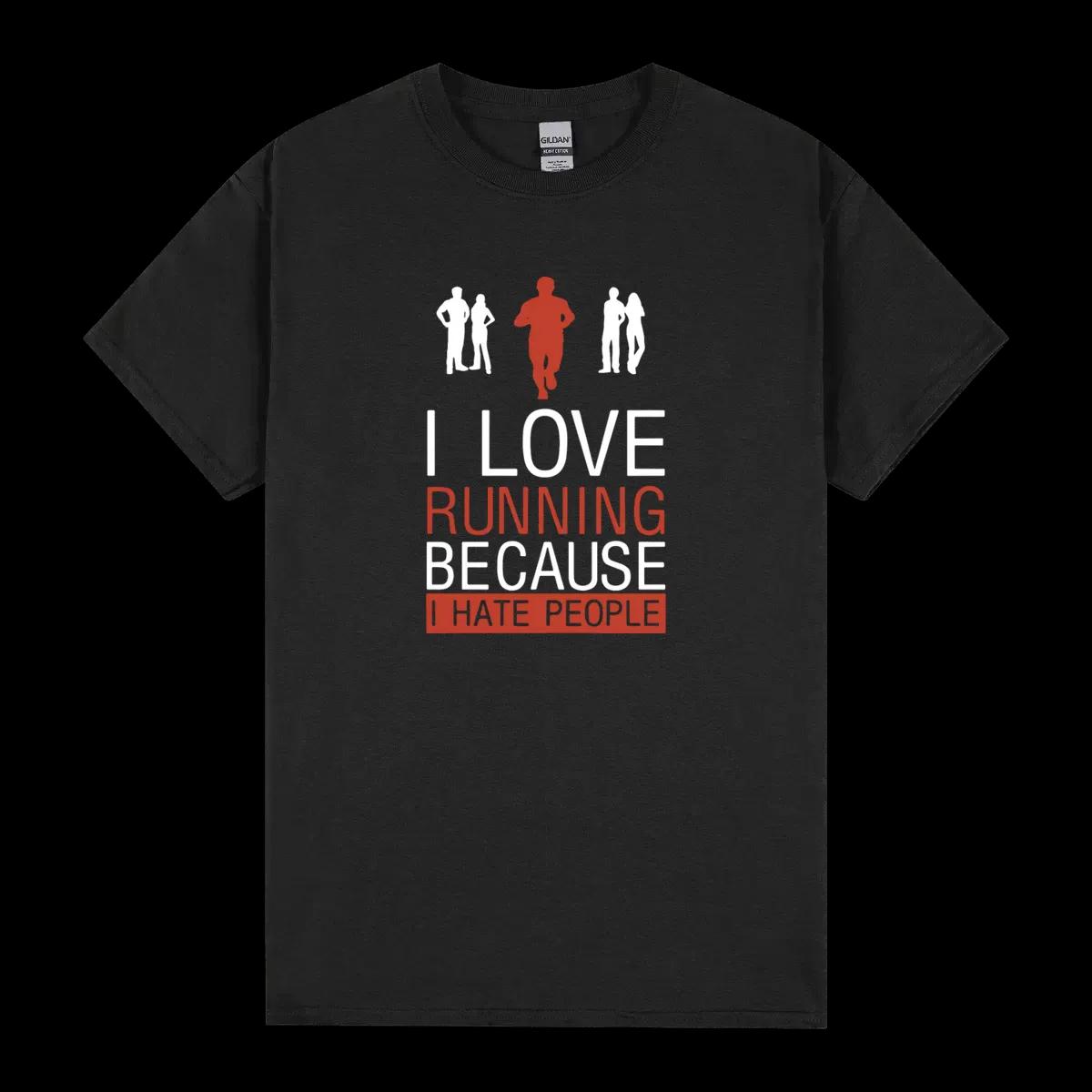 I Love Running Because I Hate People