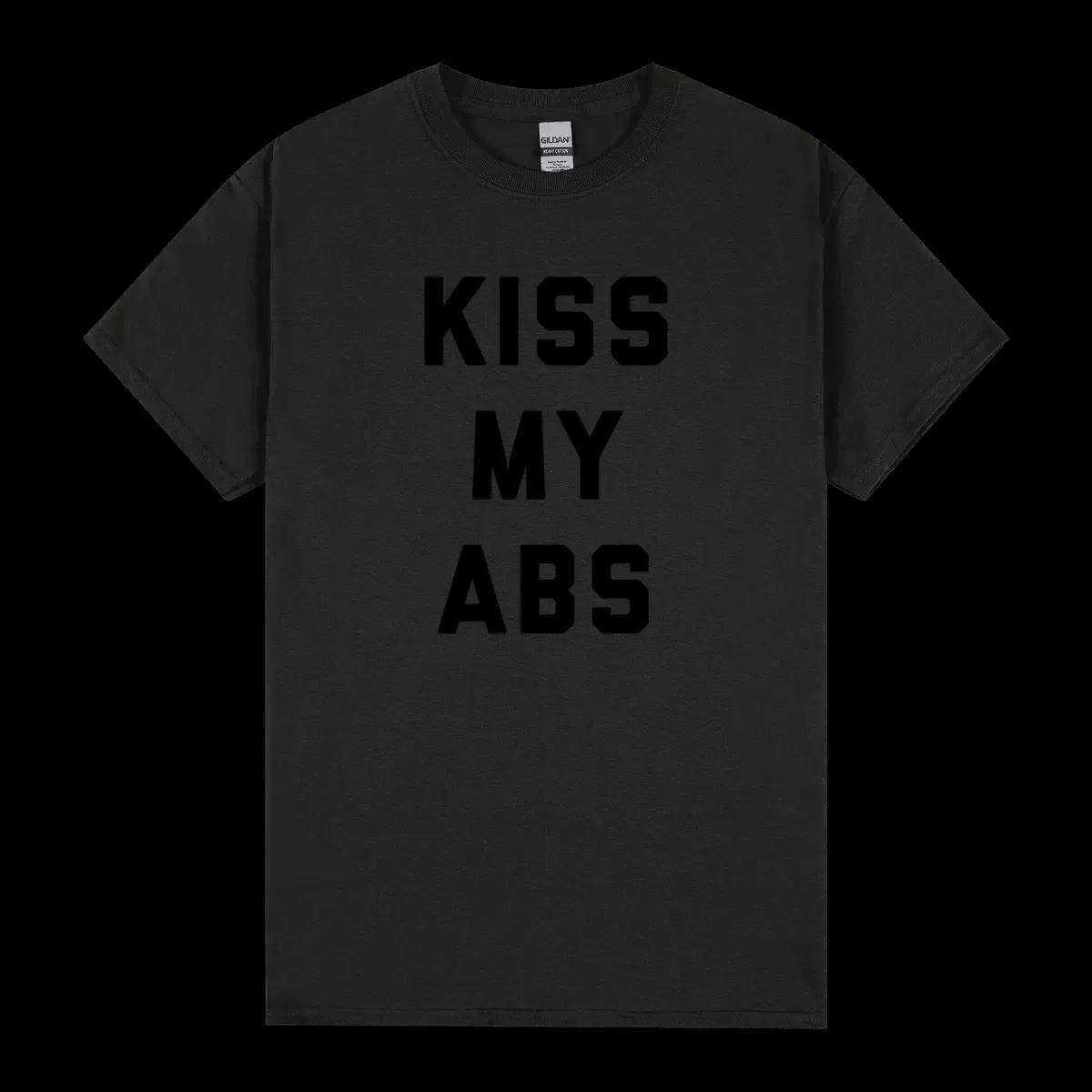 Kiss My Abs Funny Gym Quote